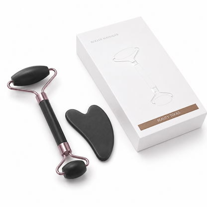 Skin Éclat Sculpt &amp; Roller Glow Facial Set